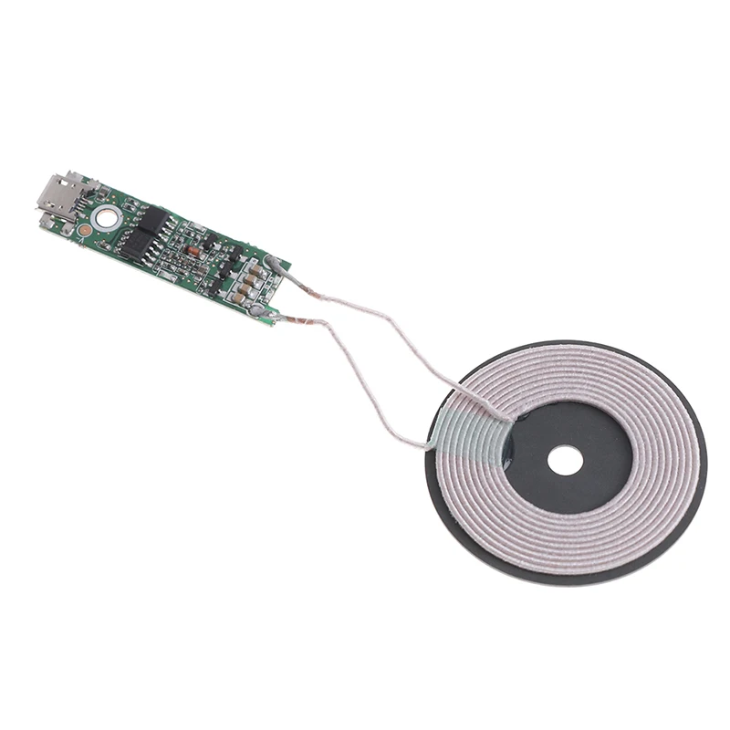 1pc Universal Portable 5W Qi Fast Charging Wireless Charger PCBA DIY Standard Accessories Transmitter Module Coil Circuit Board | Мобильные