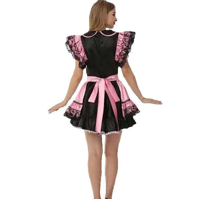 Взрослое гигантское сексуальное платье для маленьких девочек синее черное