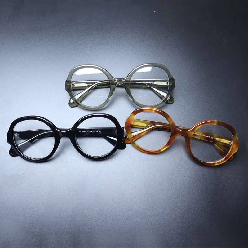 Винтажная ацетатная оправа для очков женские очки ручной работы коррекции