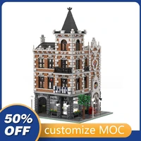 3443pcs customized moc modular photo studio street view model building blocks bricks set children birthday toys christmas gifts