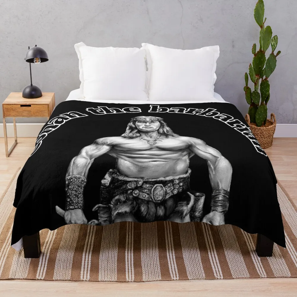 

Conan the Barbarian Throw Blanket Fuzzy Blanket Stuffed Blankets