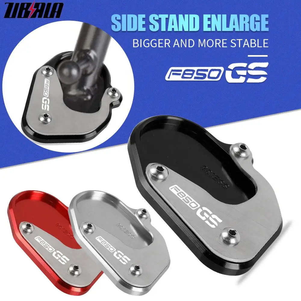 

F750GS F850GS Motorcycle Kickstand Foot Side Stand Enlarge Extension Pad Shelf For BMW F750 GS F850 GS 2017 2018 2019 2020 2021