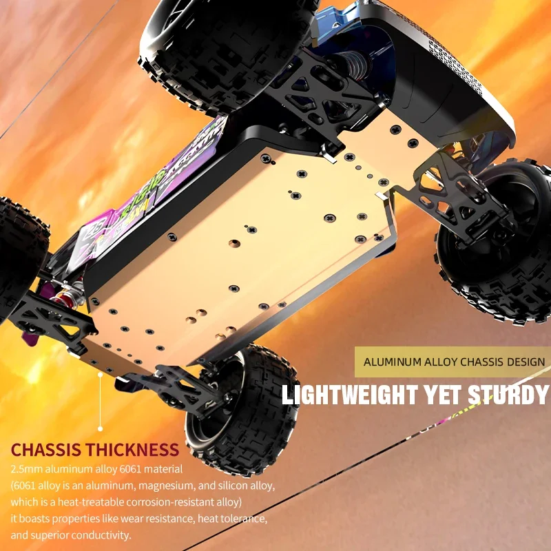 JJRC 1/14 супер бесщеточный 70 км 4WD Радиоуправляемый автомобиль со стандартным