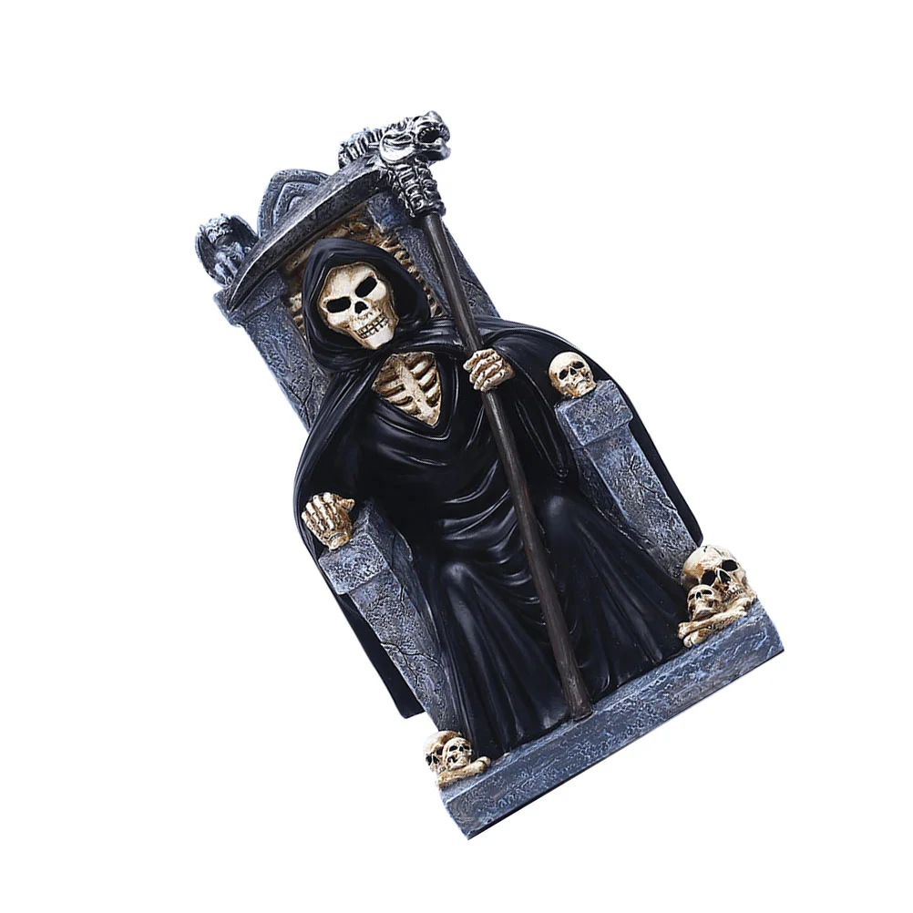 

Хэллоуин мрачные полимерные поделки фигурки для Хэллоуина настольные подарки престольная статуя Хэллоуин настольное украшение