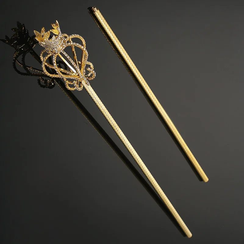 Новый фестиваль утолщенный и усиленный скипетр изысканный полый реквизит Cetro для