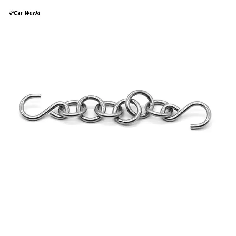 

6XDB Adjustable Hook Chain for Car Dent Repair Tool 9 In Crowbar Hook Chain
