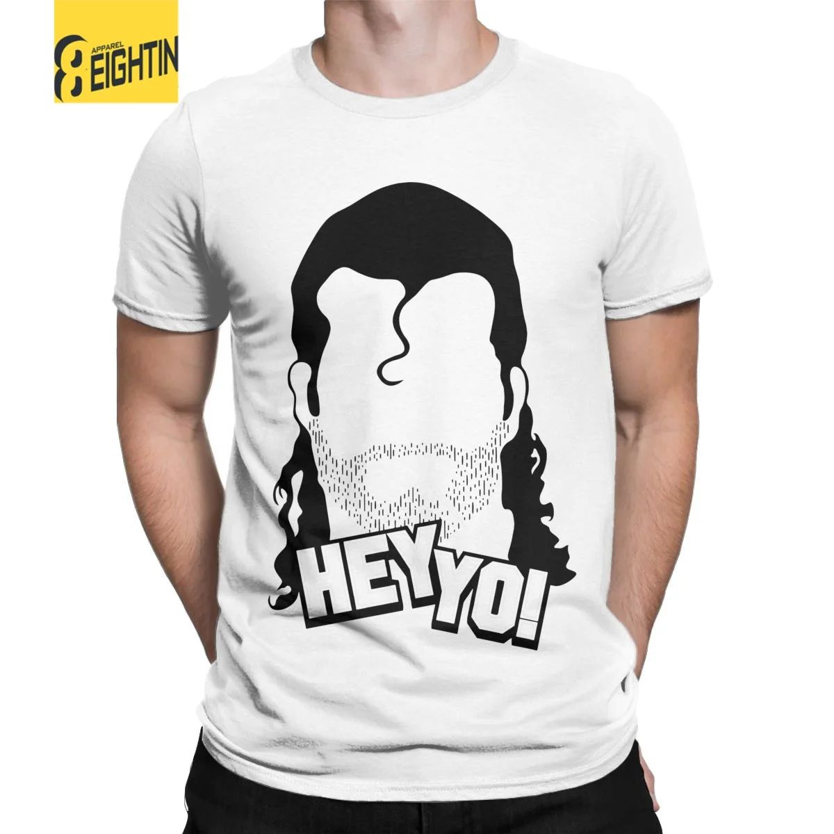 

Новинка, футболки Hey Yo Razor Ramon The Bad Guy, мужские хлопковые футболки с круглым вырезом, футболки с коротким рукавом, летние топы