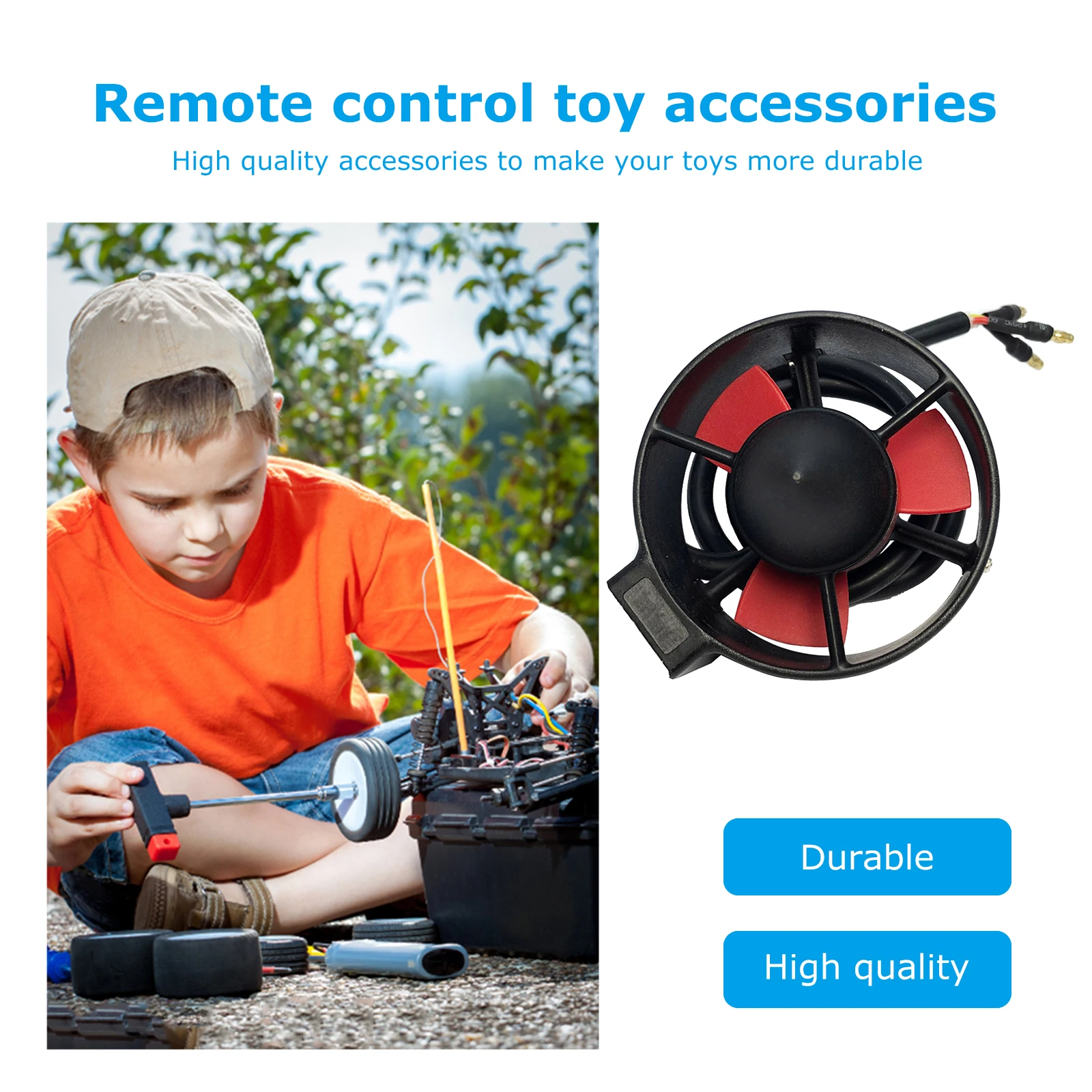 

300W Brushless Motor Propeller 40A ESC 12V-16V Underwater Propulsion Replacement Thruster Propeller 2kg Thrust for RC Model Ship