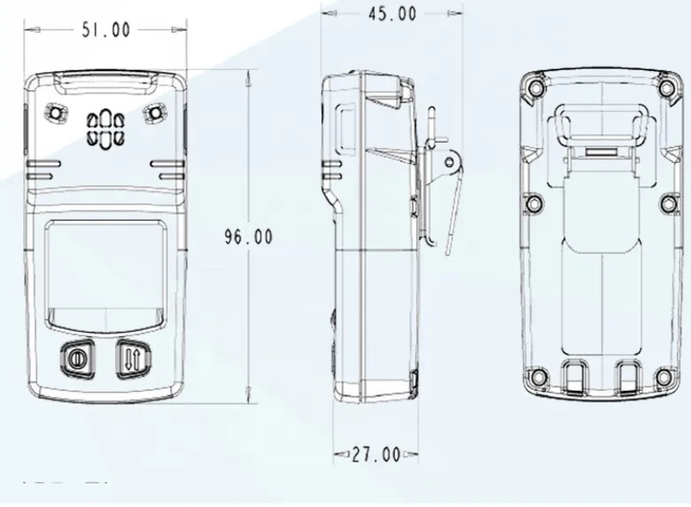Оригинальный детектор газа ENNIX-GS10 LEL для горючих газов электрохимический датчик