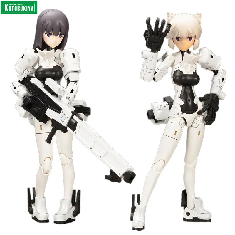

Original Kotobukiya KP420 Megami Device WISM Soldier Sniper Mobile Suit Girl Anime Figure Assembly Model Doll