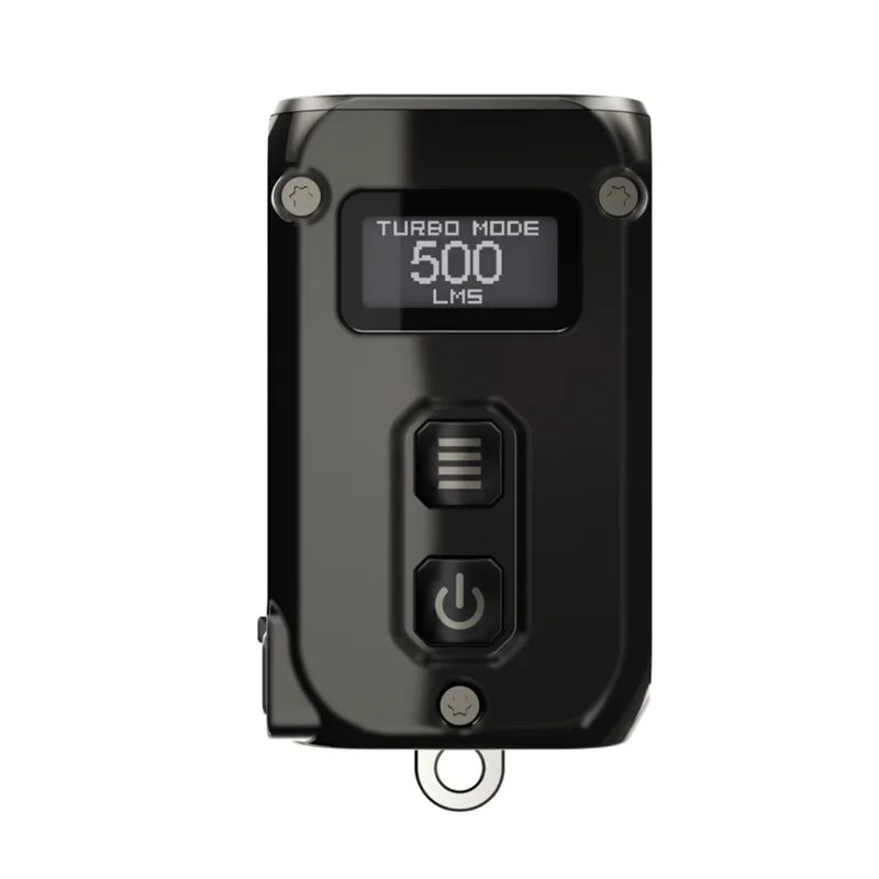 NITECORE TINI2 SS EDC умный фонарик 500 люмен нержавеющая сталь двухъядерный