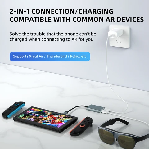 Hibloks кабель зарядки и передачи данных для Switch2/Steam Deck