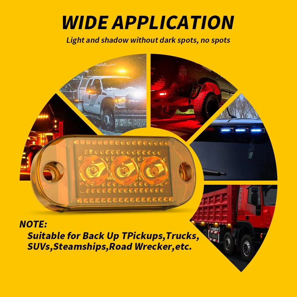 10 шт. задние фонари для автомобиля 12 В 24