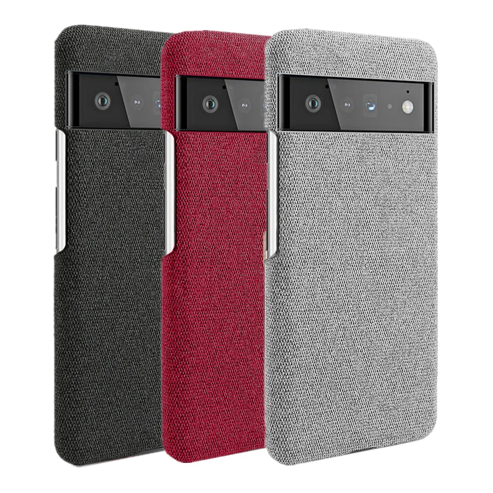 

for Google Pixel 6 Case Pixel 6 Pro Soft Premium Fabric Anti-Slip Grip Phone Cover for Google Pixel 6 Pixel6 6pro Coque Funda