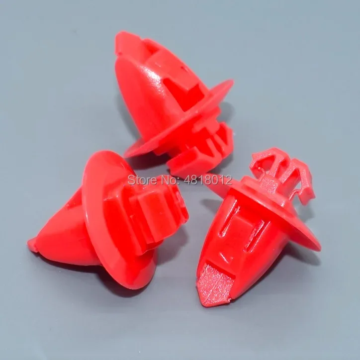 worldgolden 100 шт. автозастежки для молдинга крыла и колеса Toyota 90904-67037