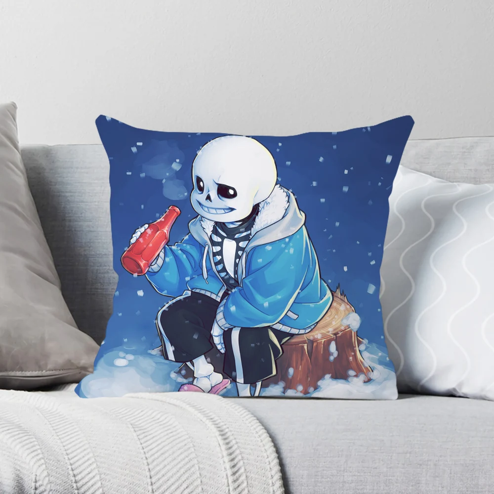 

Custom Pillowcase Anime Undertale Sans Double-sided 3D Printing Pillow Case for Home Christmas Decoration Sofa Cushion Cover 02