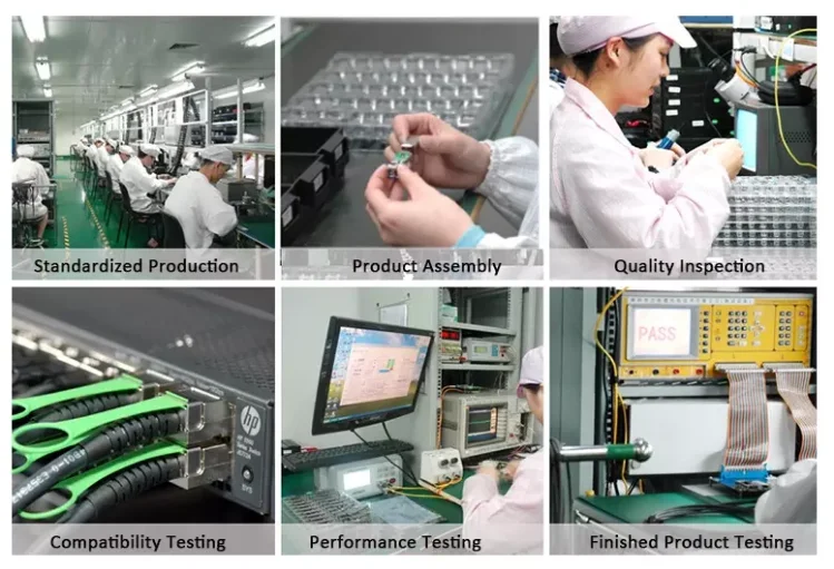 100 г 40 км дуплексный оптоволоконный модуль Lc трансивер Qsfp28 100gbase-er4-40