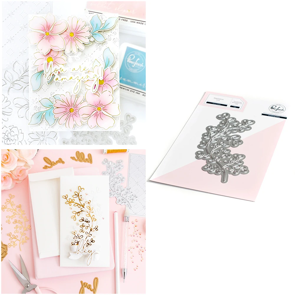 

2022 New Leaf Metal Cutting Dies For Diy Dies Scrapbooking Paper Card Making Decorative Photo Album Craft Knife Dies