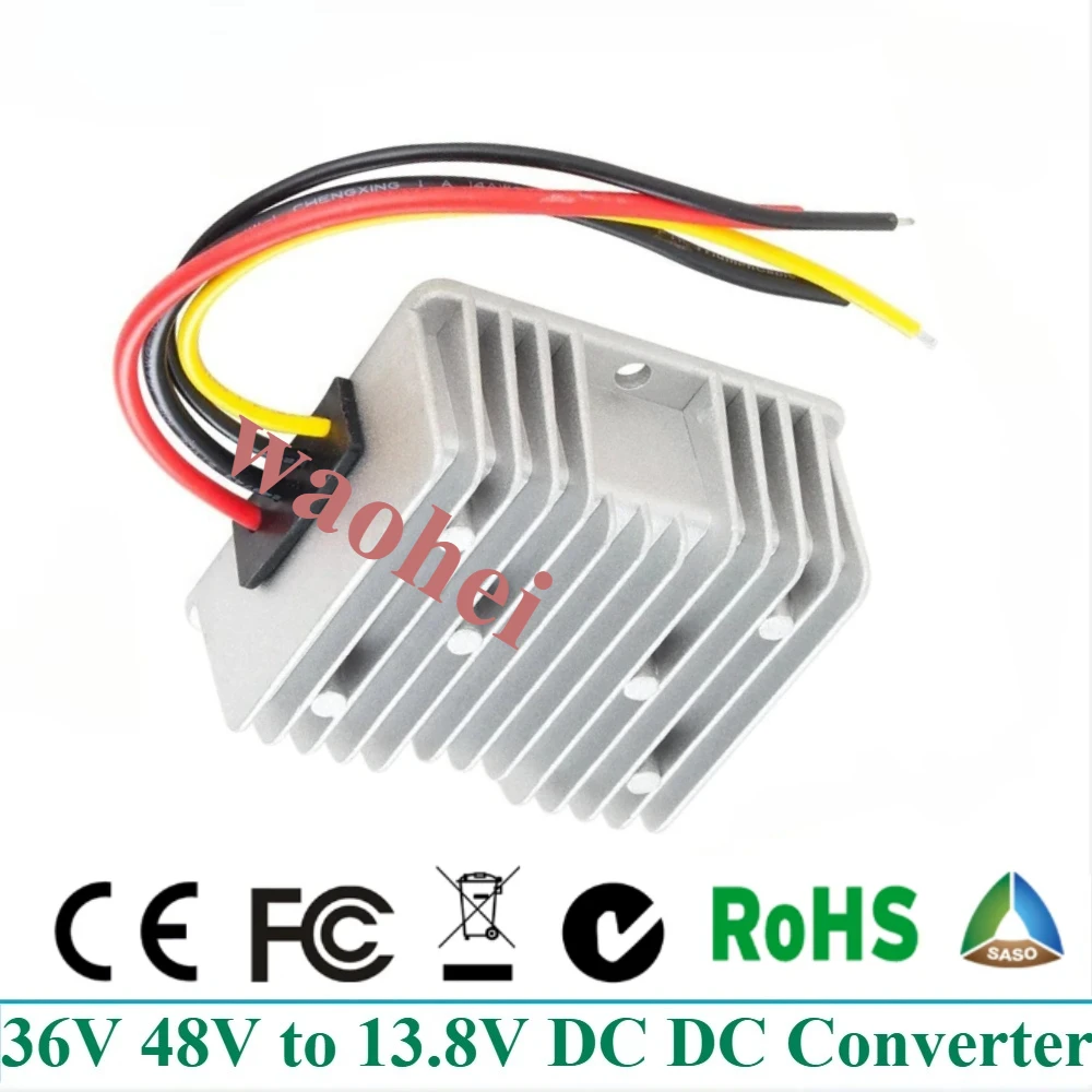 

WAOHEI Понижающий преобразователь 48В до 13.8В