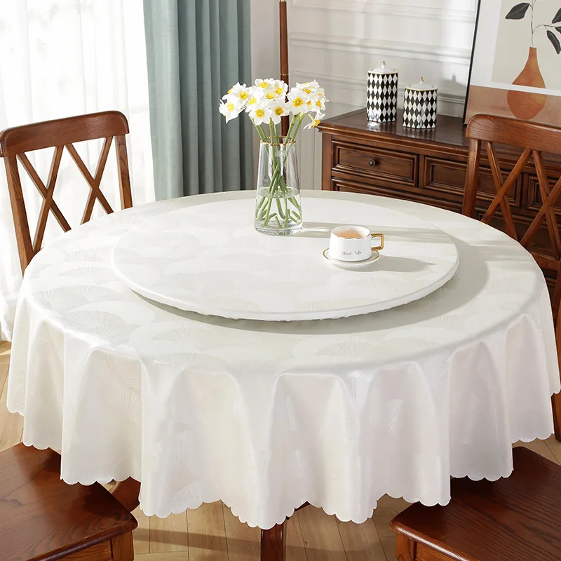 

Great circle cloth waterproof and oil proof hot disposable household round table cloth_AN3490