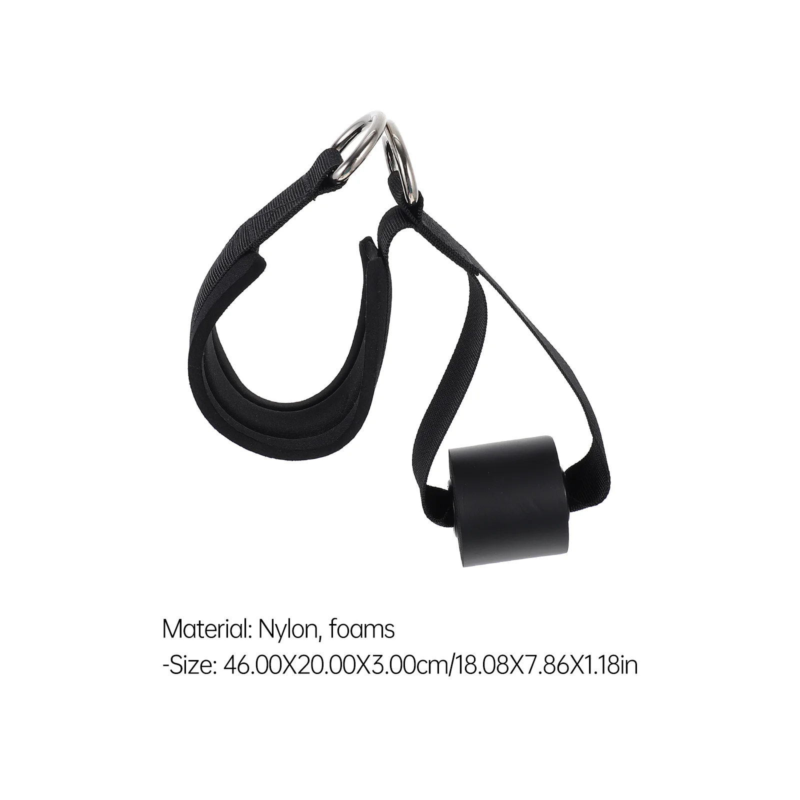 2 шт. дверная пряжка для фитнеса тянущая лодыжку веревка якорь эластичные ленты