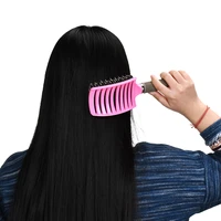 hair scalp massage comb hairbrush bristle nylon women wet dry curly detangle hair brush salon hairdressing styling tools