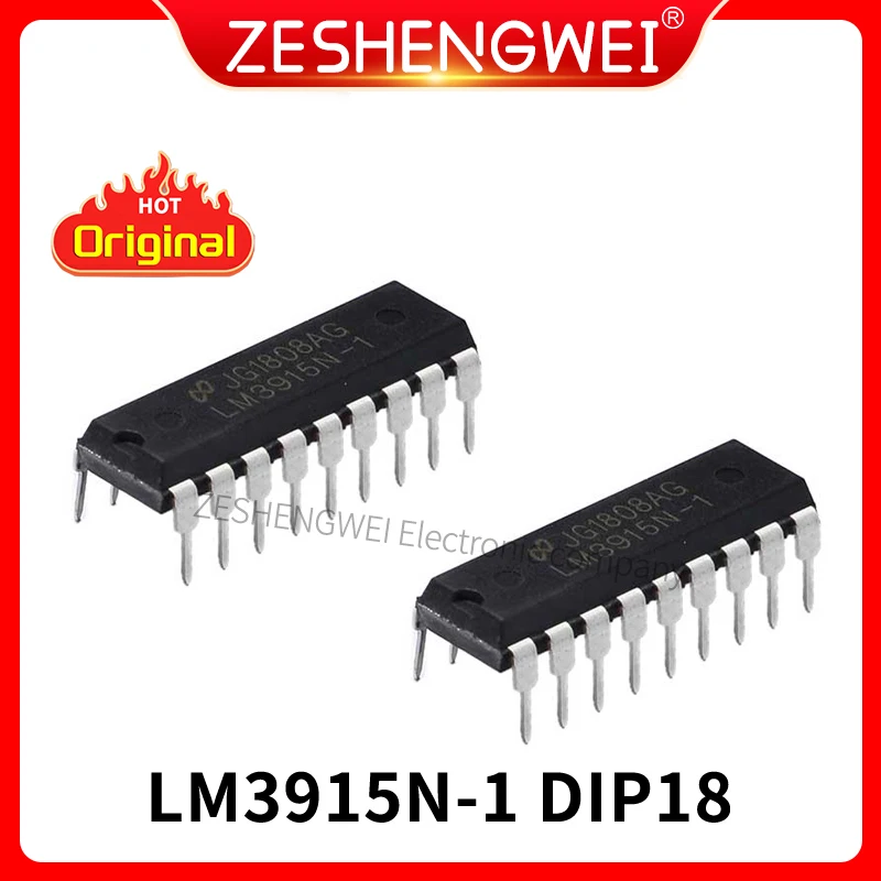 

5PCS LM3915-1 DIP-18 LM3914N LM3914 DIP18 New And Original IC Chipset IN STOCK