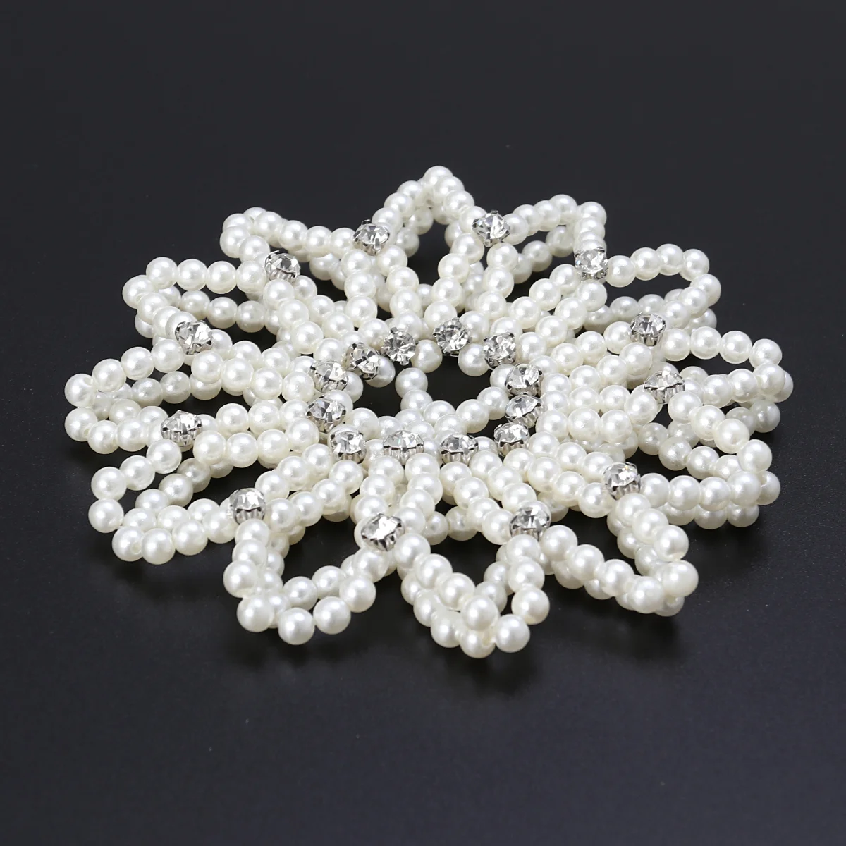 

Rhinestone Barrettes Accesorios Para Crochet Snood Scrunchies Girls Dense Bun Nets Miss Accessories Women Clips