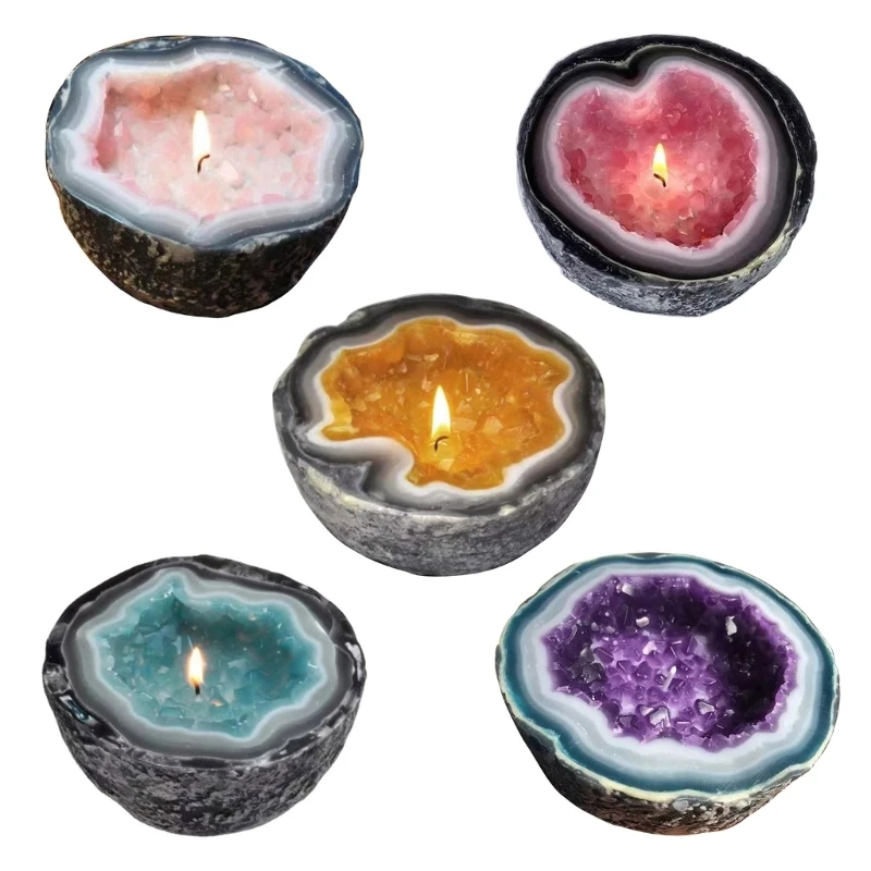 

Resin Candle Container Christmas Candle Tins Candle Jars for Balcony Decorations