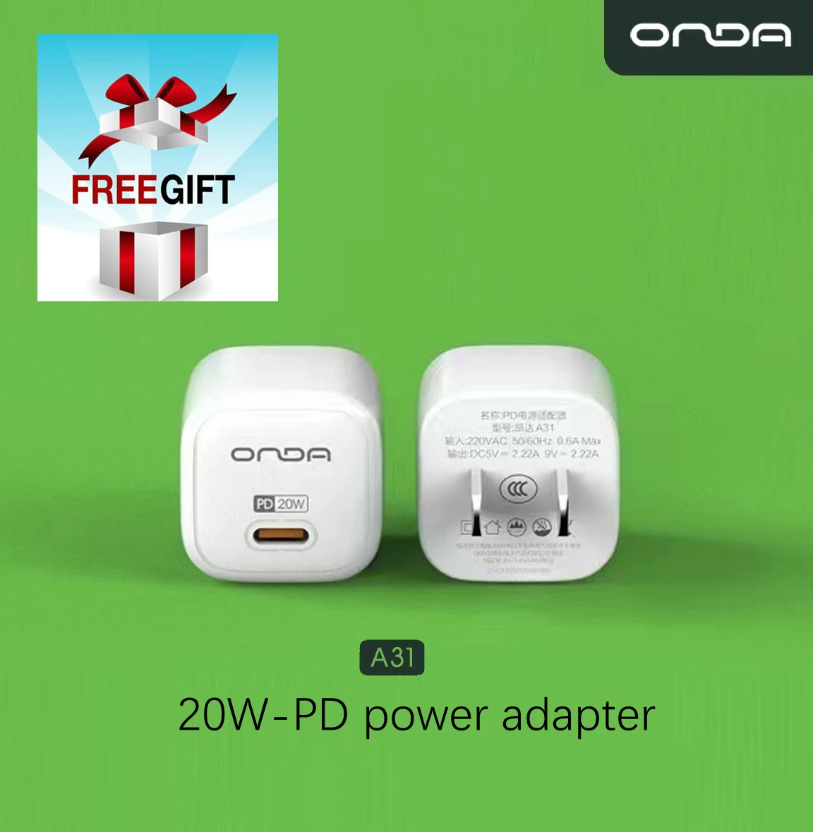 

Purchase ONDA charger PD20W and give away a pair of beats headphones for free