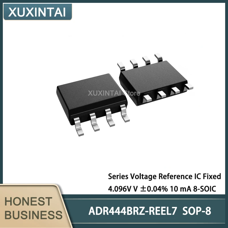 10Pcs/Lot  ADR444BRZ-REEL7 ADR444BRZ  Series Voltage Reference IC Fixed 4.096V V ±0.04% 10 mA 8-SOIC