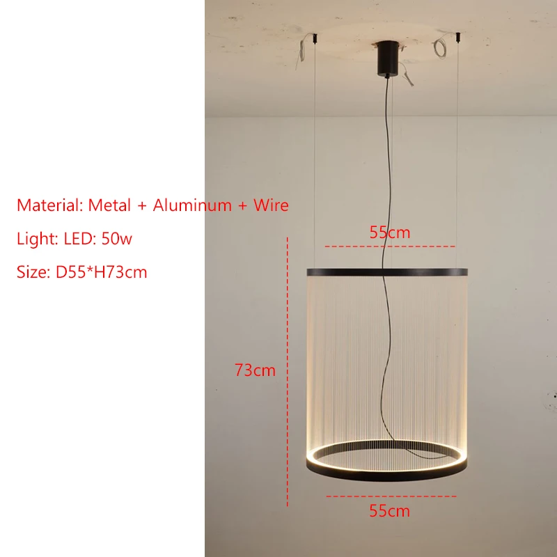 

Люстра LNLZ скандинавская металлическая