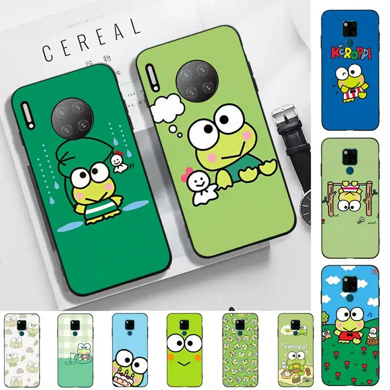 

MINISO Keroppi Phone Case for Huawei Mate 20 10 9 40 30 lite pro X Nova 2 3i 7se