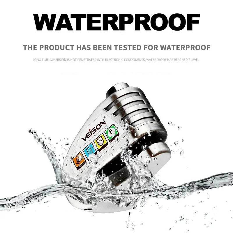 VEISON 120dB мотоциклетная противоугонная сигнализация замок тормозного диска для