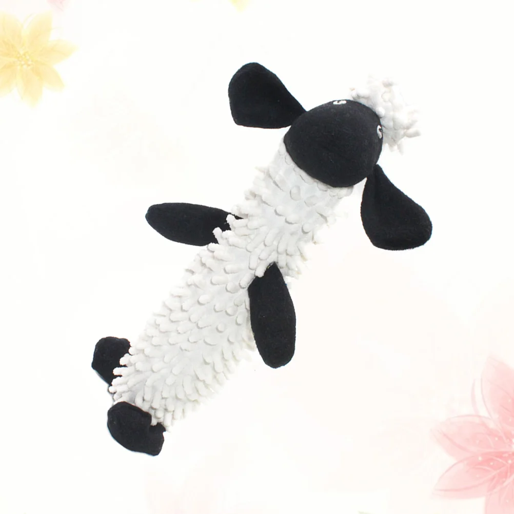 

Dog Toy Toys Plush Squeaky Sheep Sound Pet Plaything Chew Pets Large Chewing Crinklytough Bite Playing Resistance Snuggle