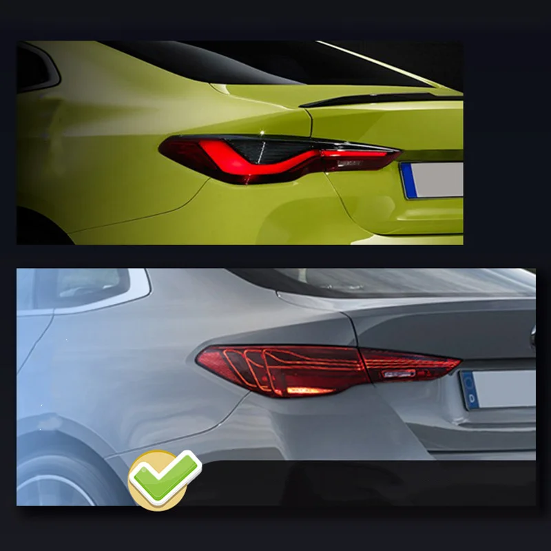 Фото Задний светодиодный фонарь для G22/G23 2021-2023 425i 430i, новый, с красными линзами, стоп-сигнал, динамический сигнал поворота №4