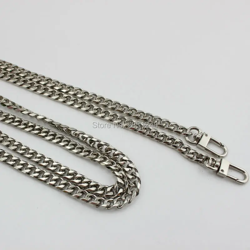 5styles Long High Quality Octaheda Eight Faces Chain Production Bags Hardware Accessories Metal Package Chain Width 8mm