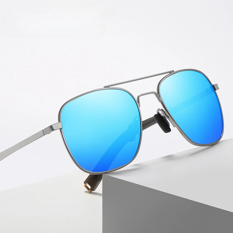 

-100 -150 -175 Myopia Hyperopia Customized Optical Sun Glasses Men's Square Polarized Sunglasses Vintage Sunglasses Men