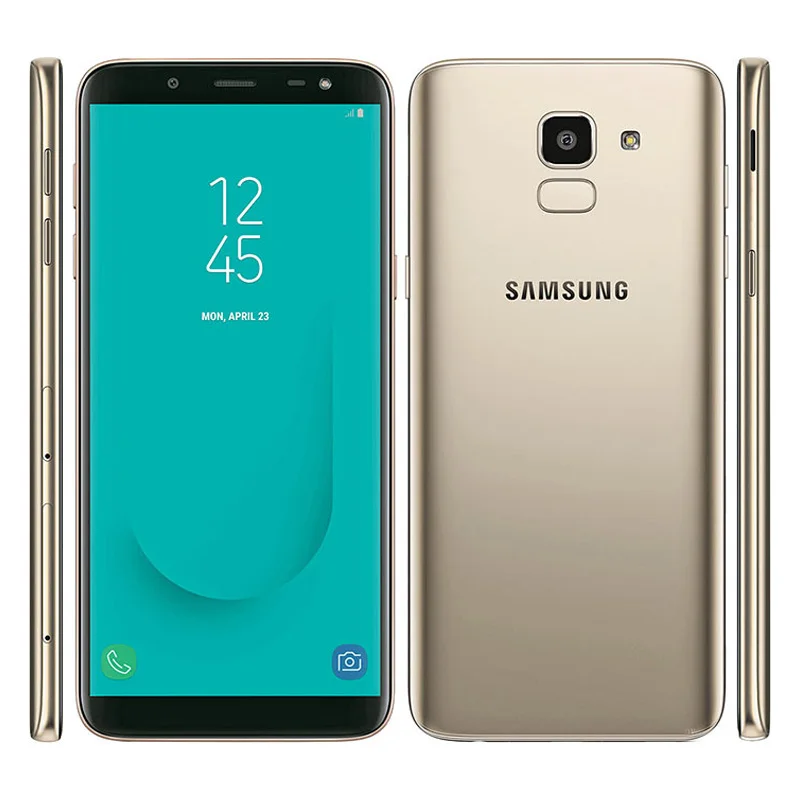 

Samsung Galaxy J6 J600F 5.6Inches Octa-core 2GB RAM 32GB ROM LTE 13MP Camera Dual SIM Fingerprint Unlocked Original Cellphone