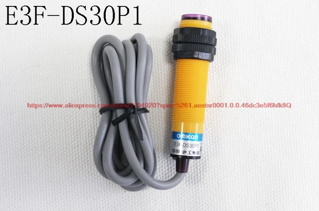 

Infrared switch, diffuse reflection photoelectric switch E3F-DS30P2, three line DC PNP normally closed