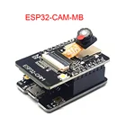 ESP32-CAM-MB WiFi + модуль Bluetooth модуль камеры макетная плата ESP32 с модулем камеры OV2640 2MP для Arduino