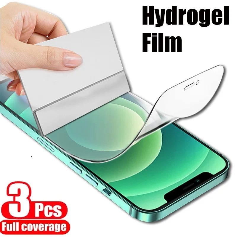 pelicula-de-hidrogel-suave-para-iphone-11-12-13-14-pro-xs-max-xr-x-7-8-plus-protector-de-pantalla-de-silicona-tpu-no-de-vidrio-3-uds