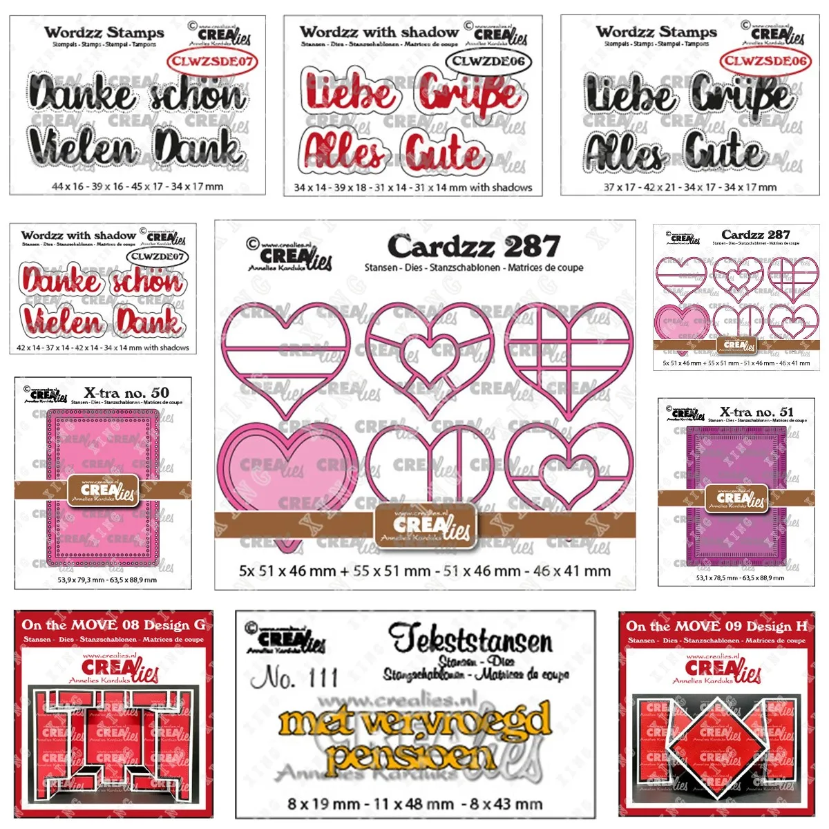 

Diy Paper Card Gift Coloring Mold Atc Stripes Circles Hearts Square Folding Kind Regard All the Best 2022 New Metal Cutting Dies