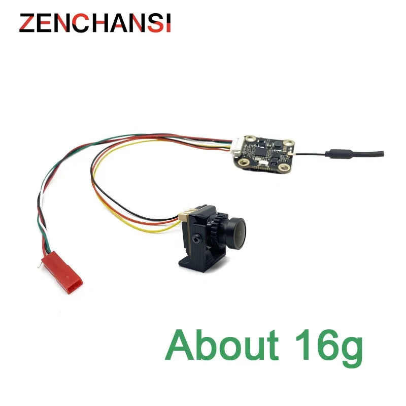 Настраиваемый беспроводной передатчик AV Lancher + CMOS 1500TVL fpv камера для мультикоптера