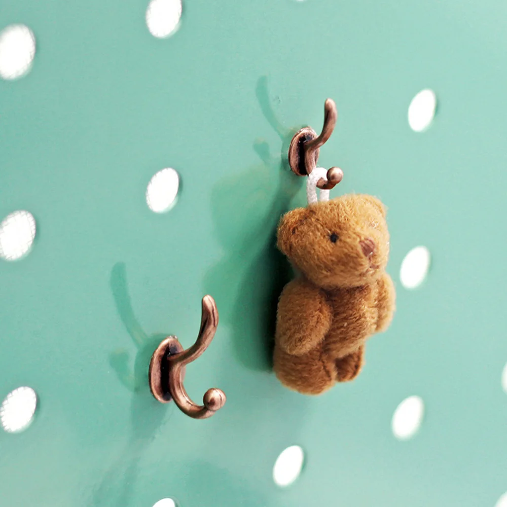 5 шт. миниатюрный настенный крючок для кукольного домика модель реквизит Декор