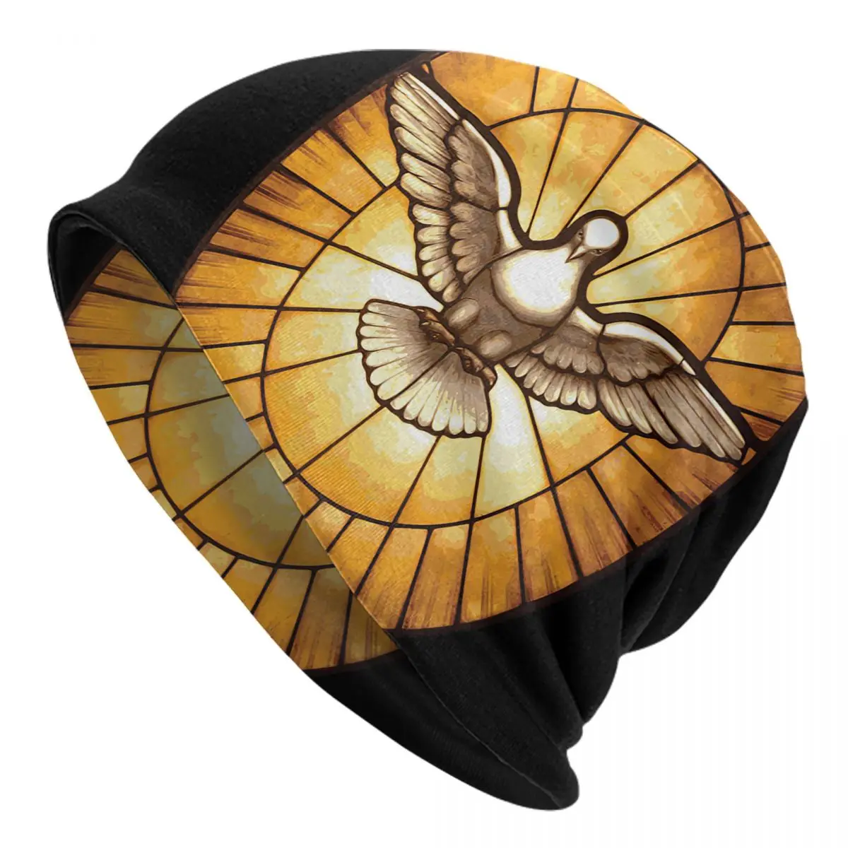 Holy Spirit Dove From St. Peter's Basilica Adult Men's Women's Knit Hat Keep warm winter Funny knitted hat
