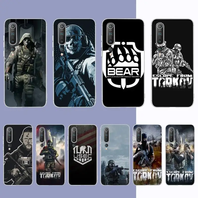 

Escape From Tarkov Phone Case for Samsung S21 A10 for Redmi Note 7 9 for Huawei P30Pro Honor 8X 10i cover