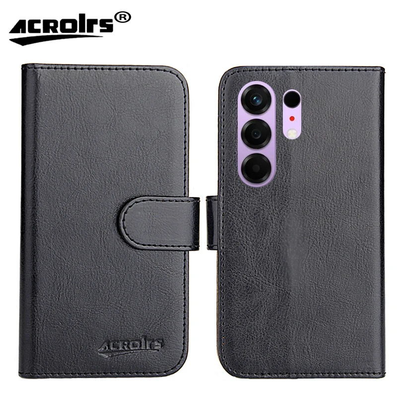 Фото Чехол Tecno Camon Pop X 50 Pro 4G Ultra, роскошный, с подставкой, кошельком, из кожи белки, защитный чехол для телефона. №1