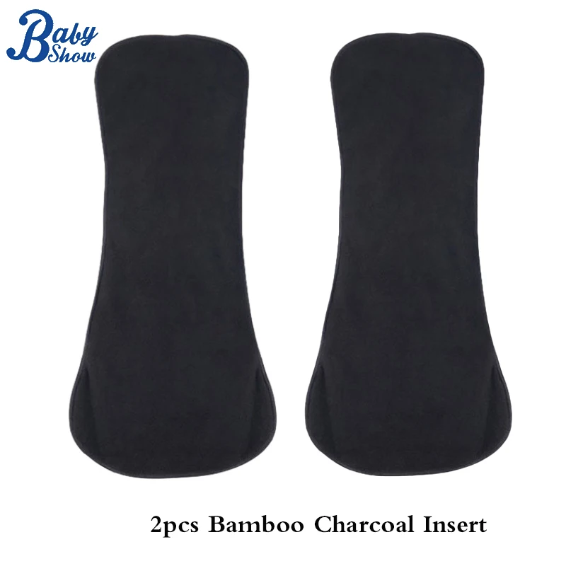 Подгузник моющийся многоразовый из флиса 5 слоев 2 шт.