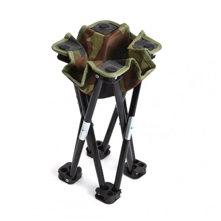 Складной стул для рыбалки складной портативный из ткани Оксфорд складное